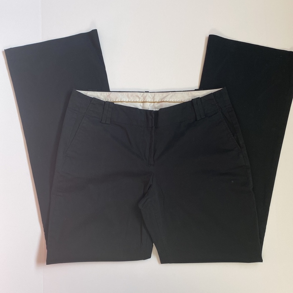 Ann Taylor Loft Black Trouser Marisa Pant Size 8